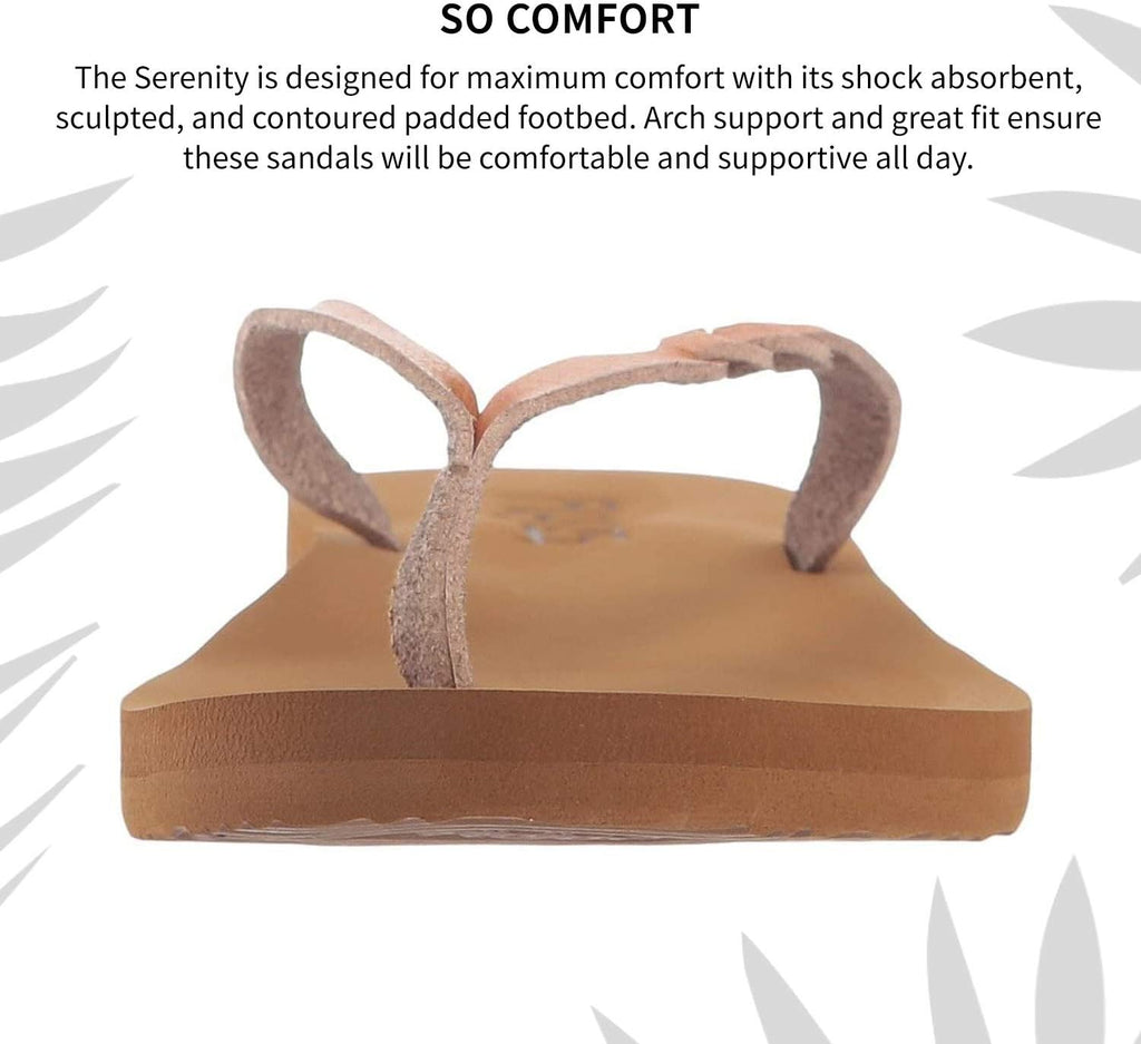 Serenity Women'S Sandal, Thong W/Outside Strap Woven